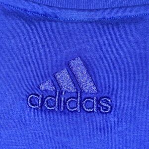 BRAND NEW!! Adidas Blue T-Shirt size medium